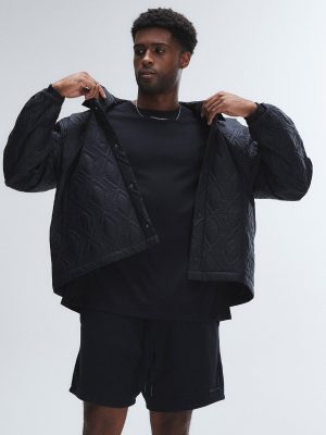 Woven Quilted Jacket