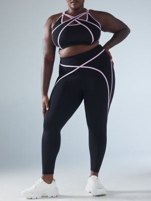 X Mesh High-Waist Legging