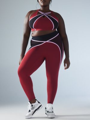 X Mesh High-Waist Legging