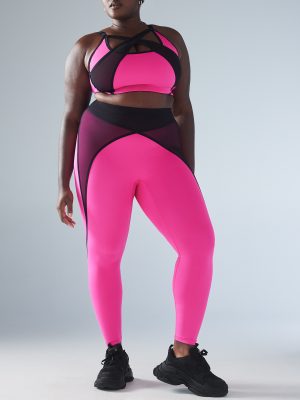 X Mesh High-Waist Legging