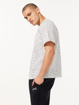 Essential Heavy Jersey Stacked Monogram Tee