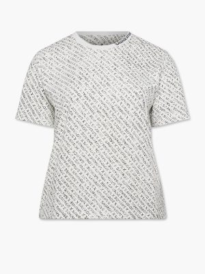 Essential Heavy Jersey Stacked Monogram Tee