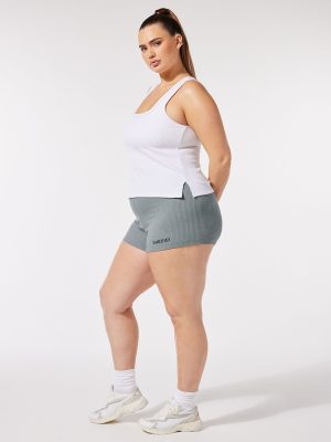 Essential Heavy Rib Booty Short