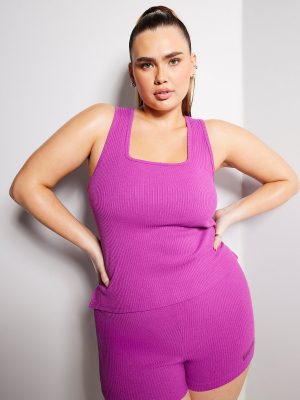 Essential Heavy Rib Booty Short