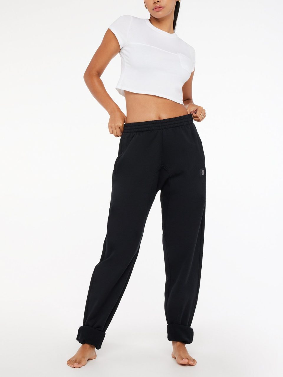 Essential Oversized Rolled Cuff Jogger