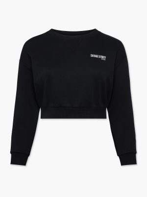 Essential Scope Logo Cropped Sweatshirt